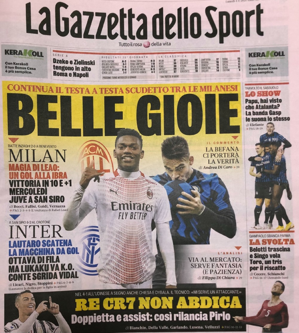 Milan i Inter u jurišu na skudeto
